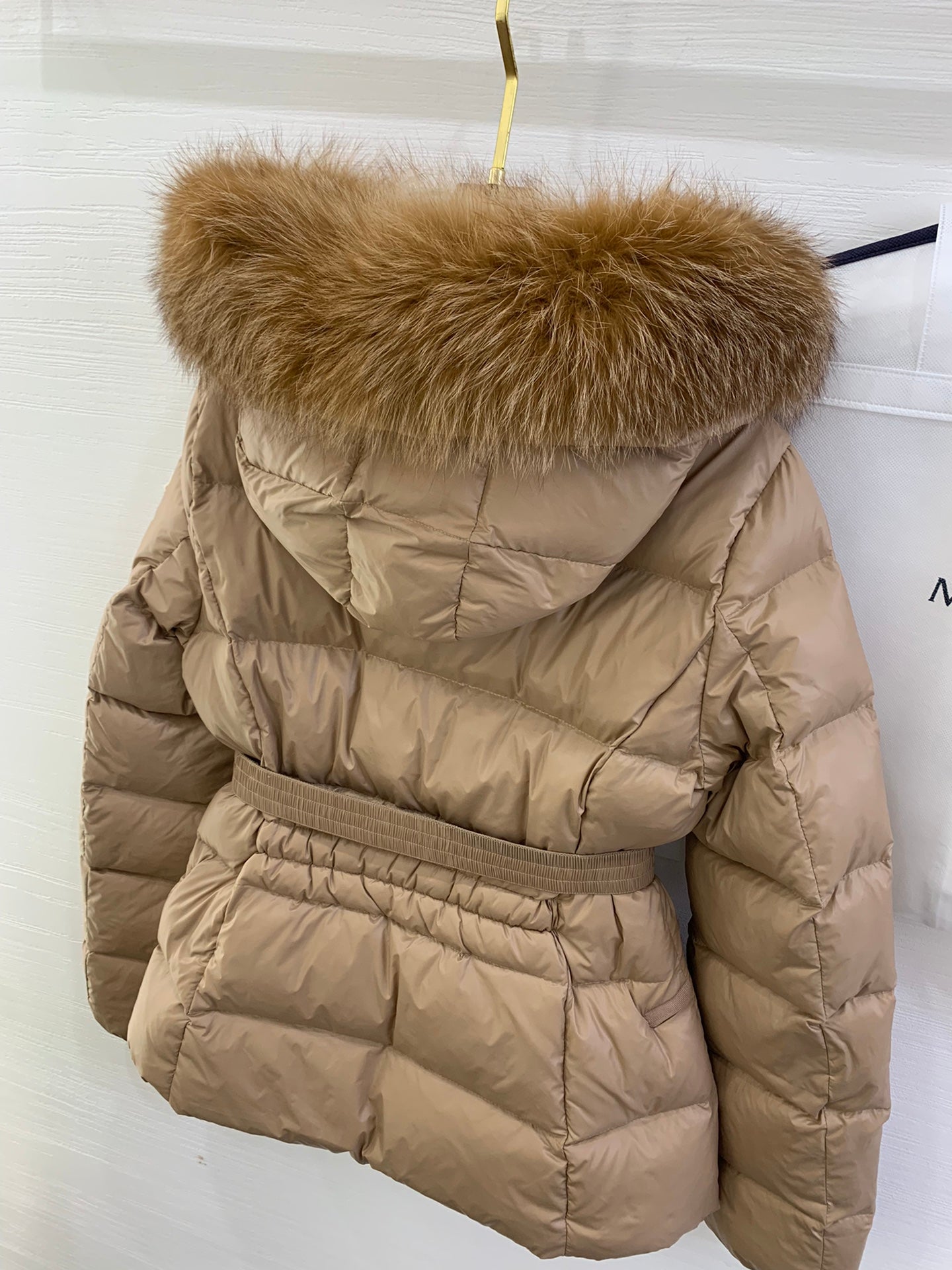 MC 2025 Jacket Light Brown Nylon Down