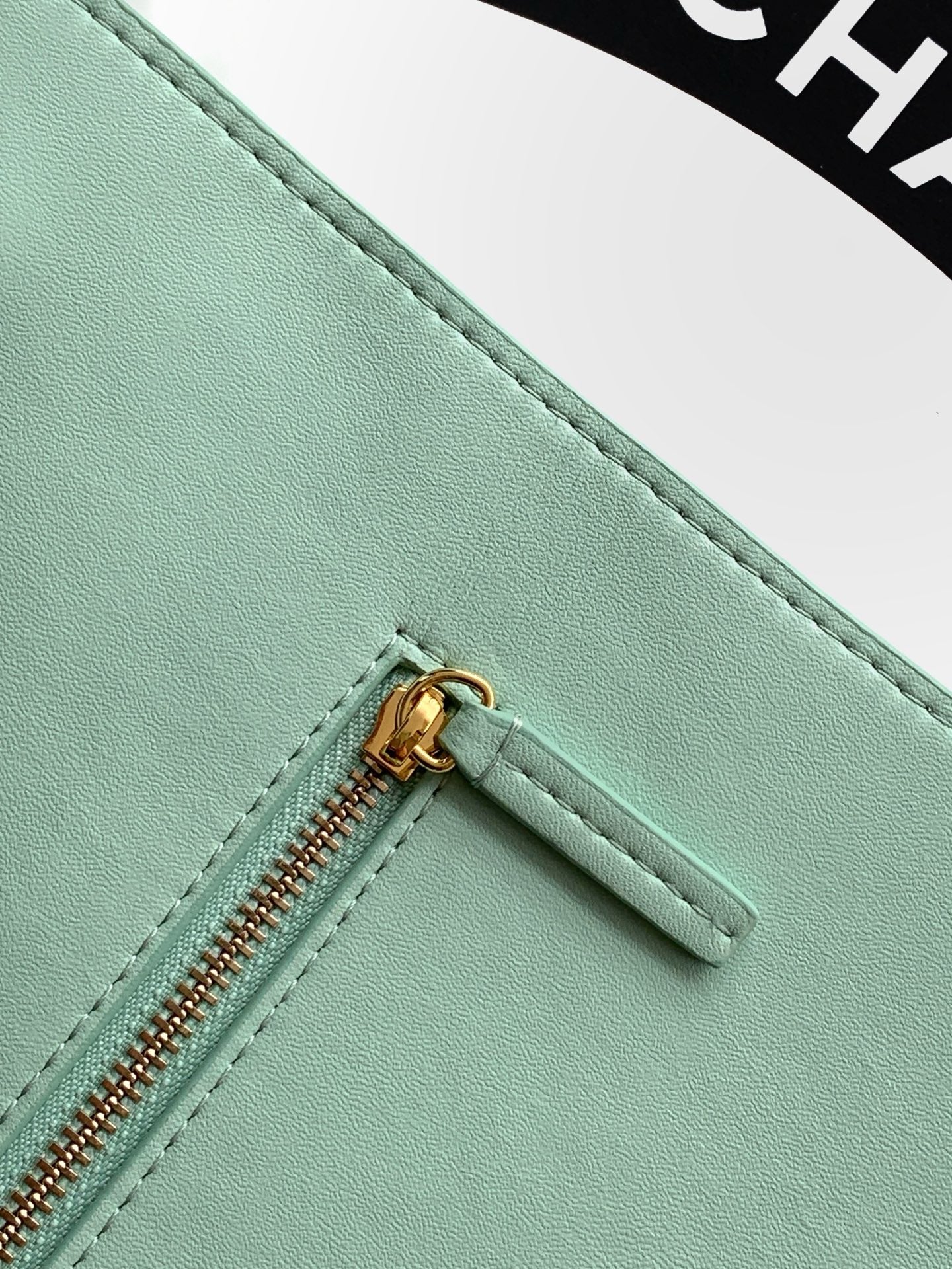 Chanel 2026 Flap Bag Mint Green Suede Leather