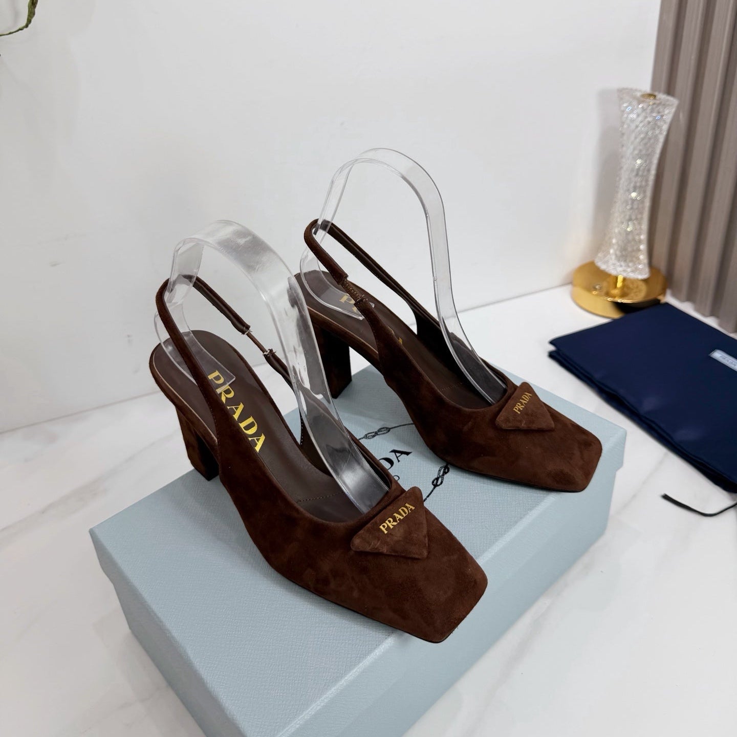 PRA 26SS Slingback 85 Suede 592374