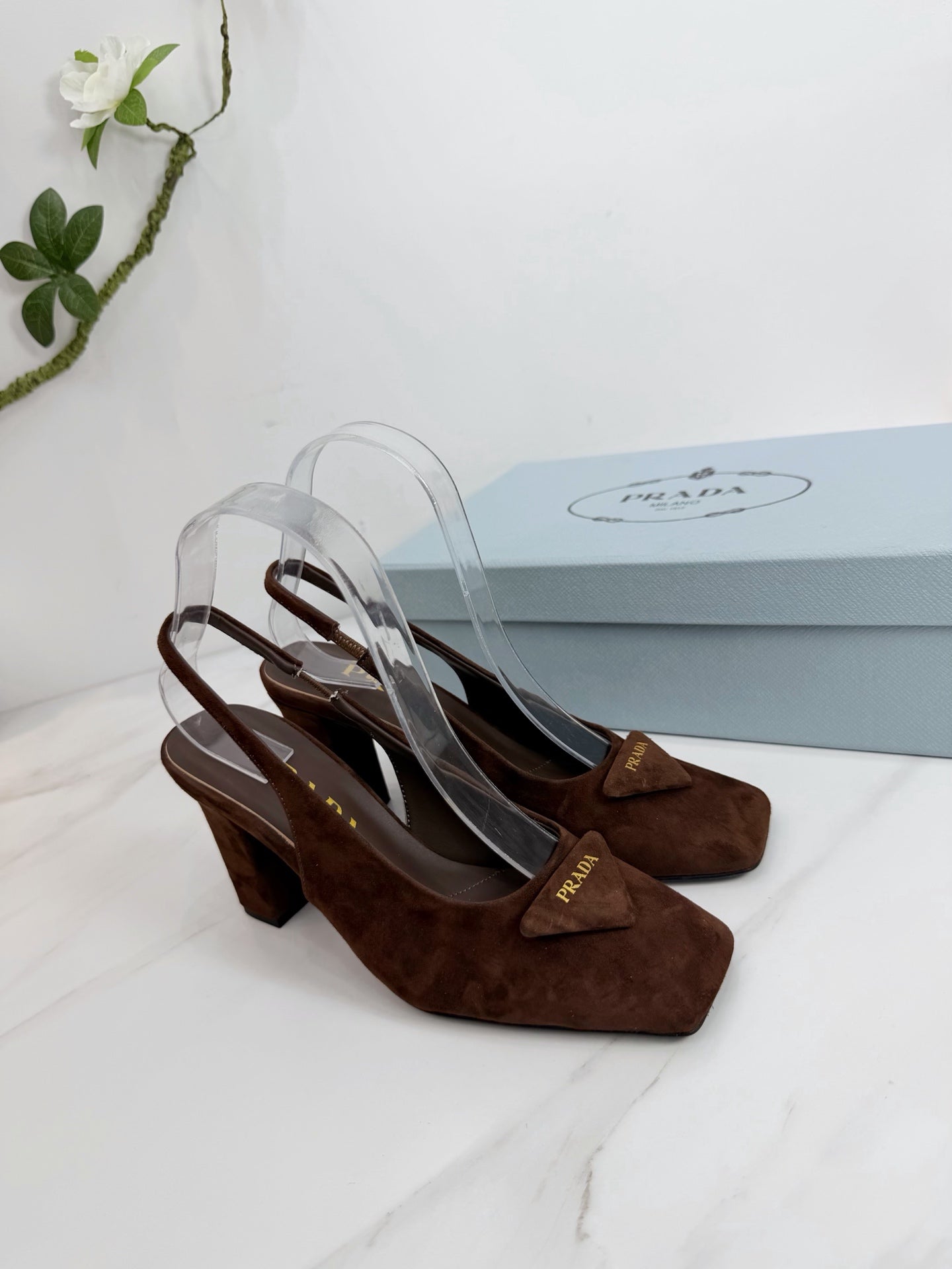 PRA 26SS Slingback 85 Suede 592374