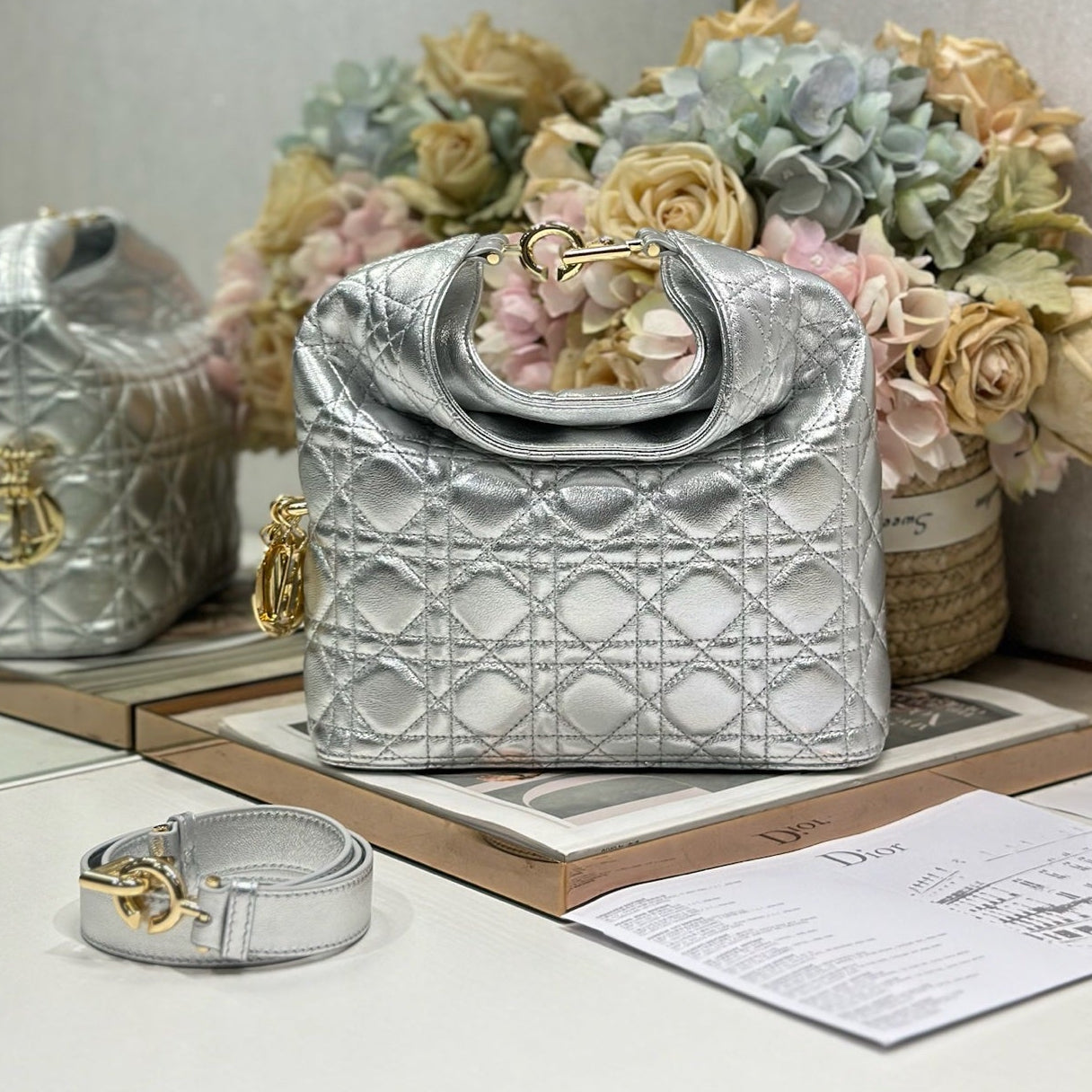 Dior 2026 Bag 27cm Multicolor Lambskin 289493