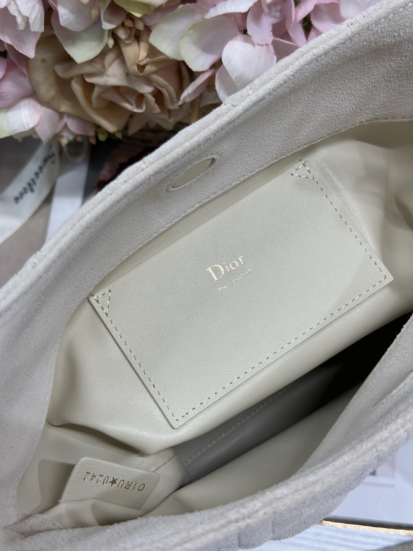 Dior 2026 Bag 27cm Multicolor Velvet Leather 289496