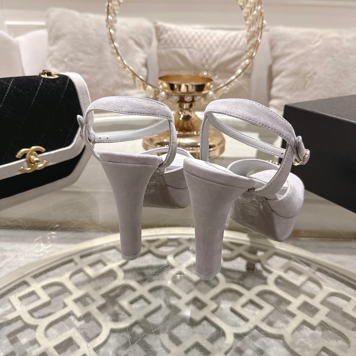 Chanel 2026 Platform Sandals Lambskin 834303