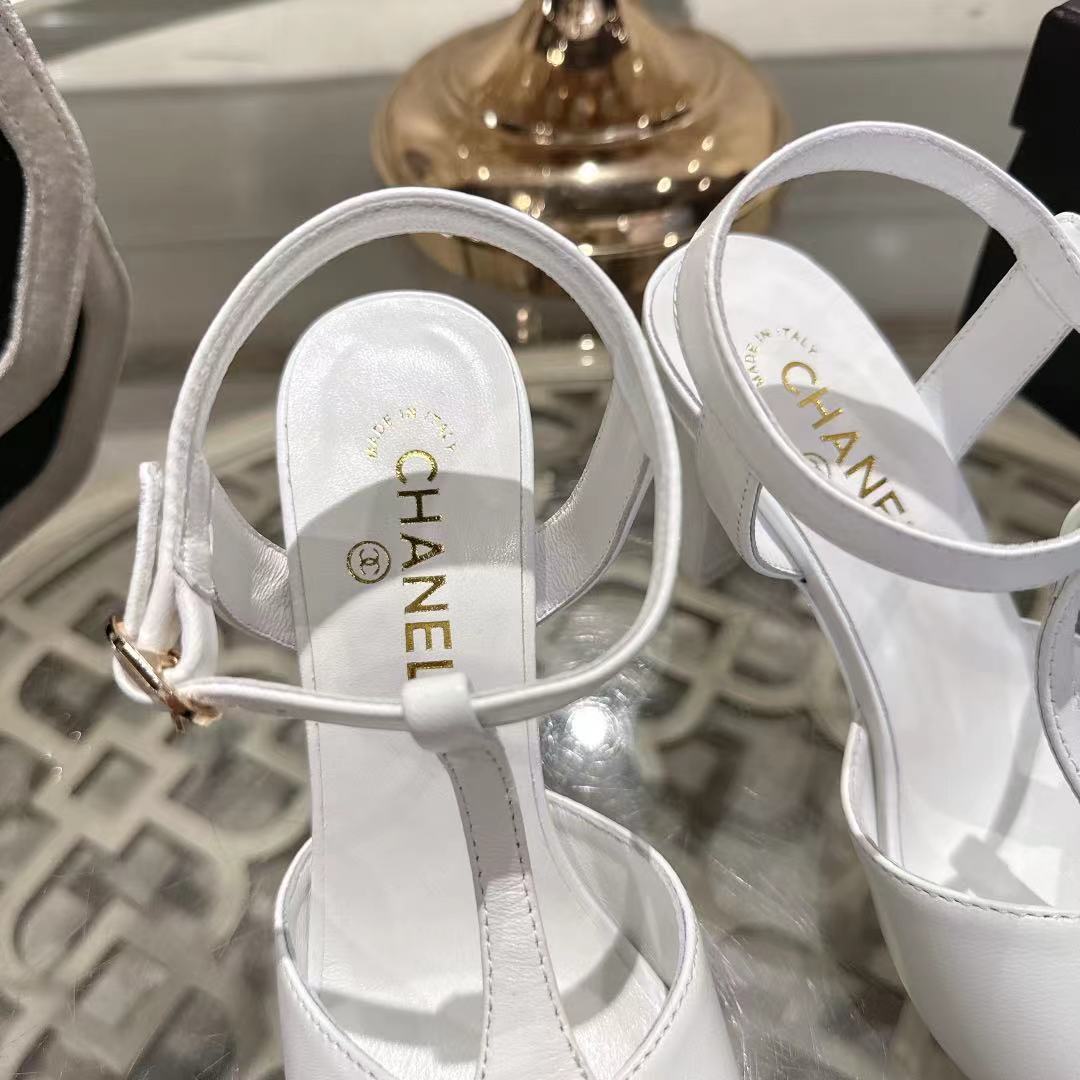 Chanel 2026 Platform Sandals Sheepskin 834306