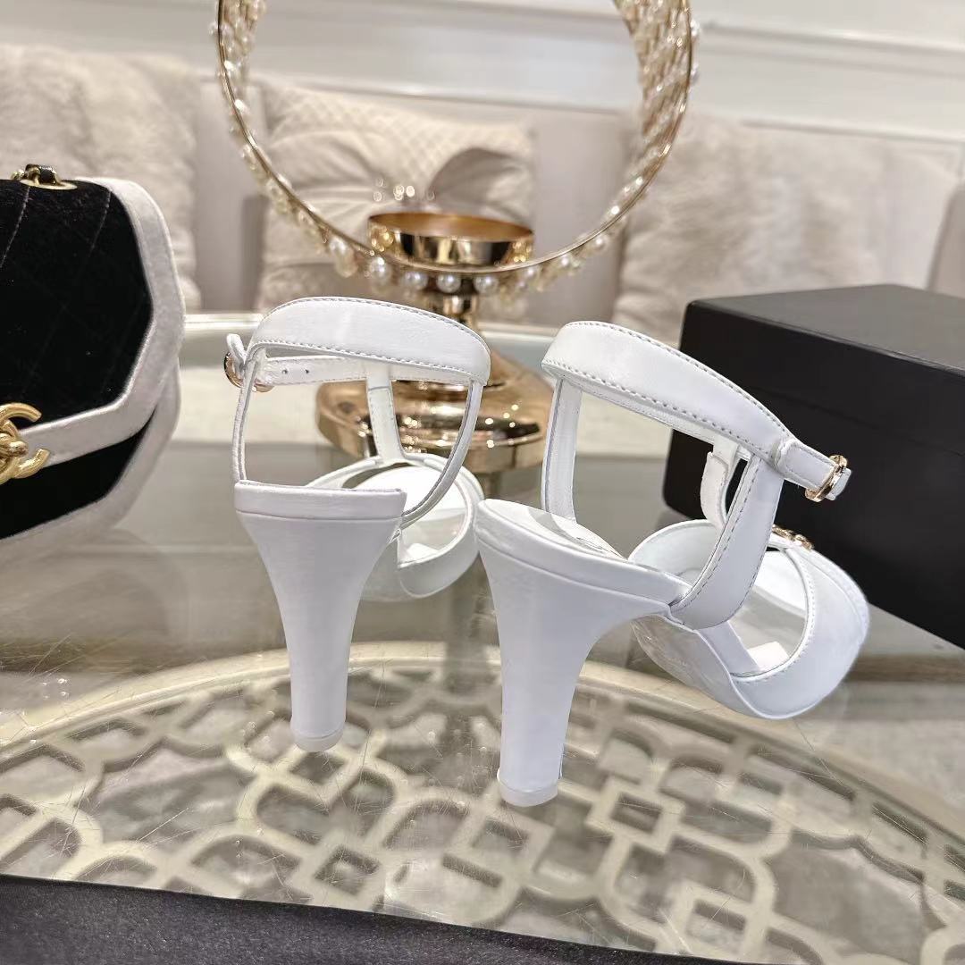 Chanel 2026 Platform Sandals Sheepskin 834306