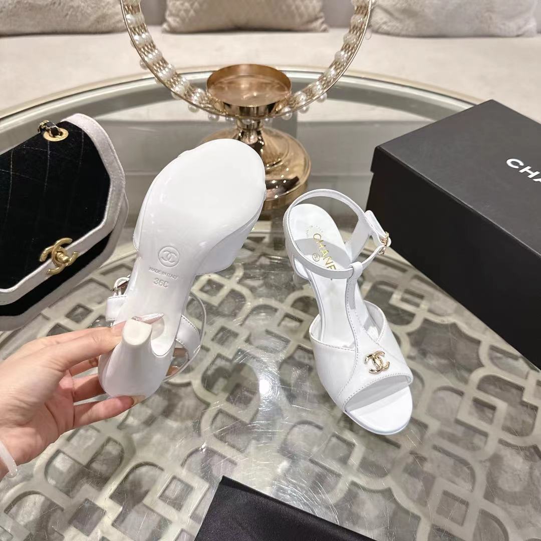 Chanel 2026 Platform Sandals Sheepskin 834306