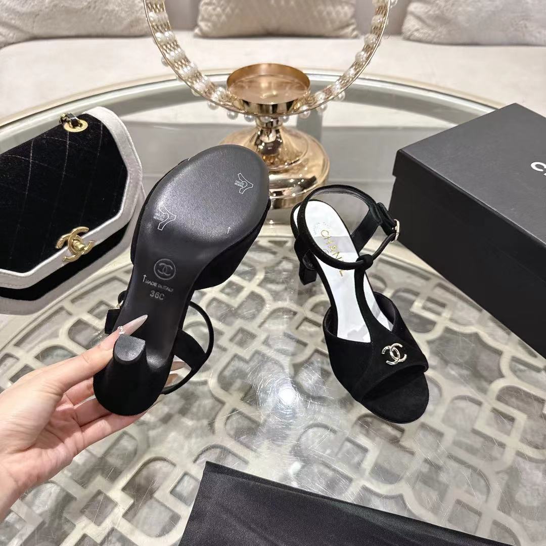 Chanel 2026 Platform Sandals Lambskin 834310