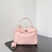 𝗕𝗮𝗹𝗲𝗻𝗰𝗶𝗮𝗴𝗮 Rodeo oversized bag pastel pink lambskin