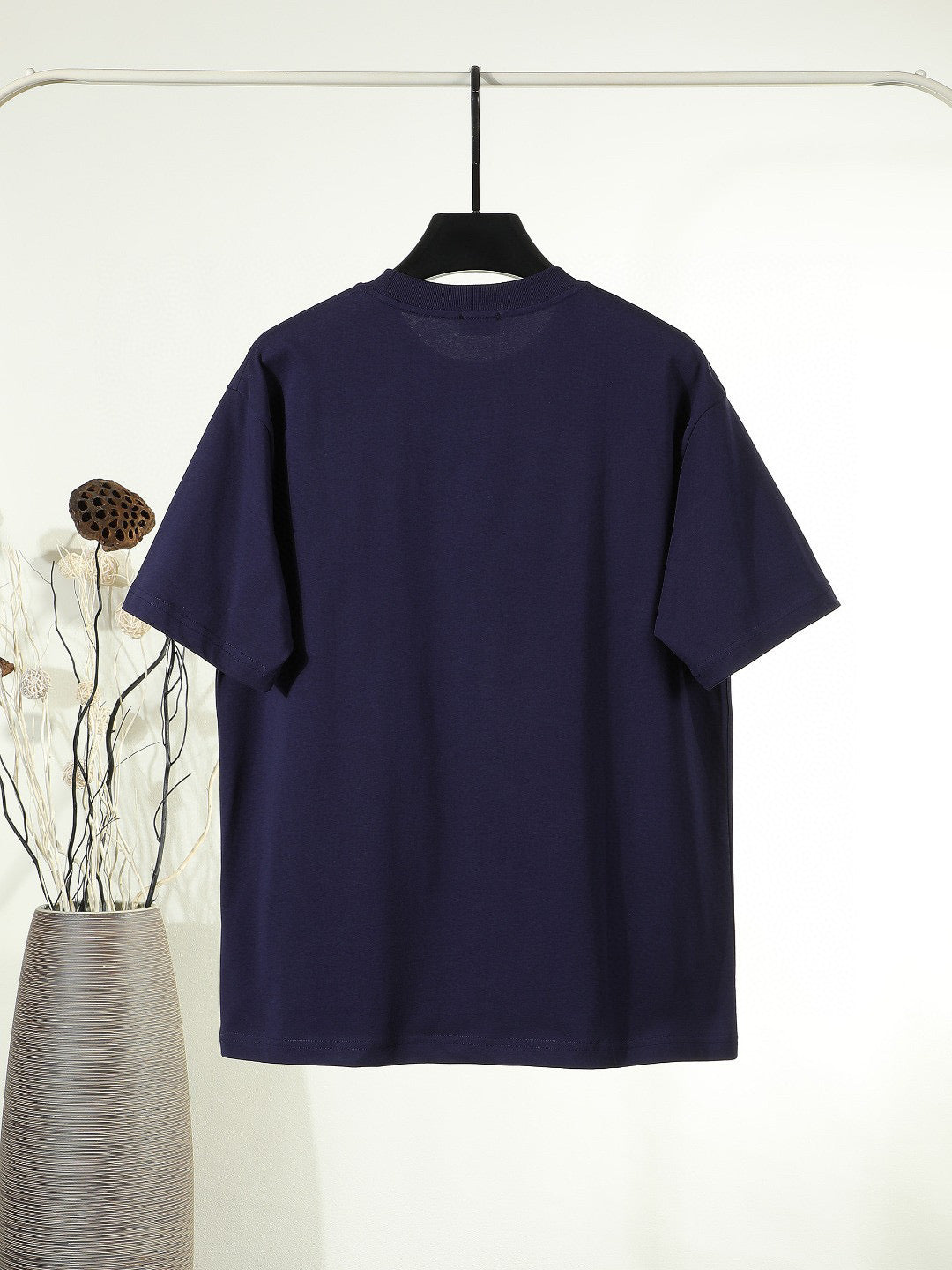 Fendi 2026 Men's Puppy Embroidered T-shirt Cotton 797178