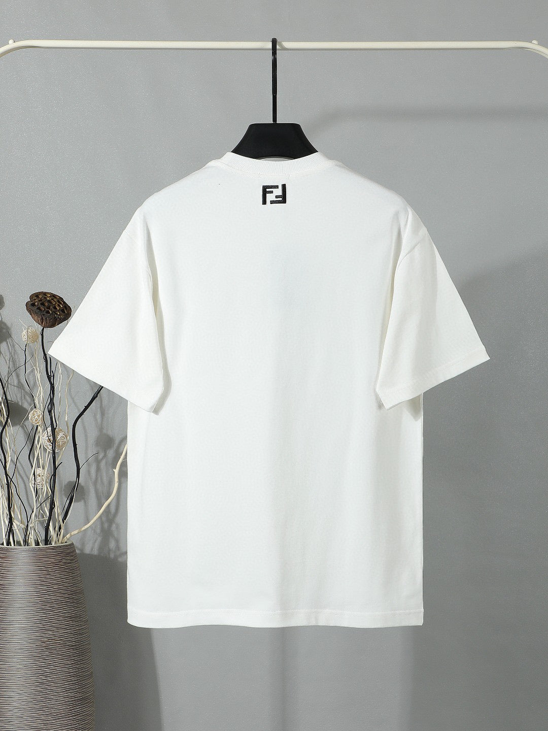 Fendi 2026 Men's Short-Sleeve T-Shirt Cotton Fabric 797251