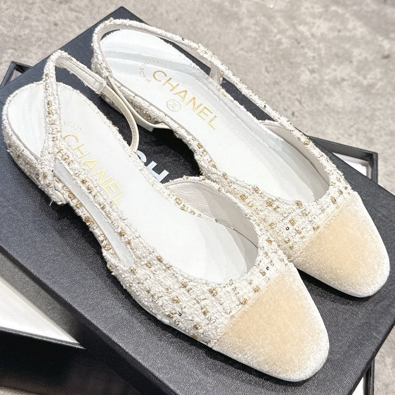 Chanel 2026 Flat Sandals Sheepskin 826287