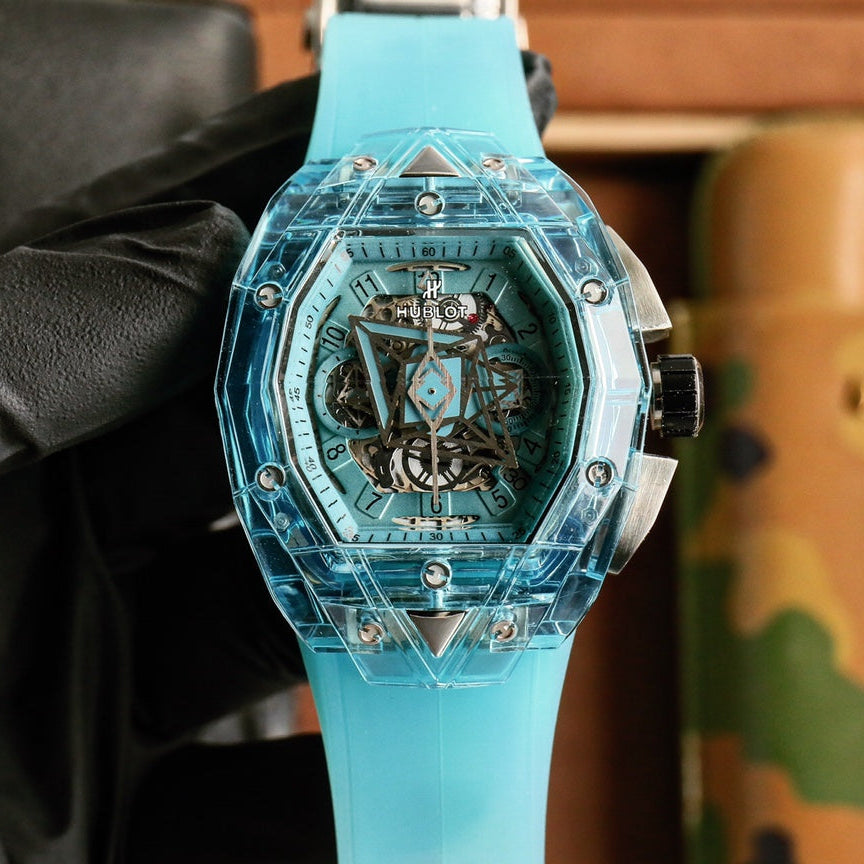 Hublot Big Bang Sang Bleu Blue Ceramic 42MM Watch