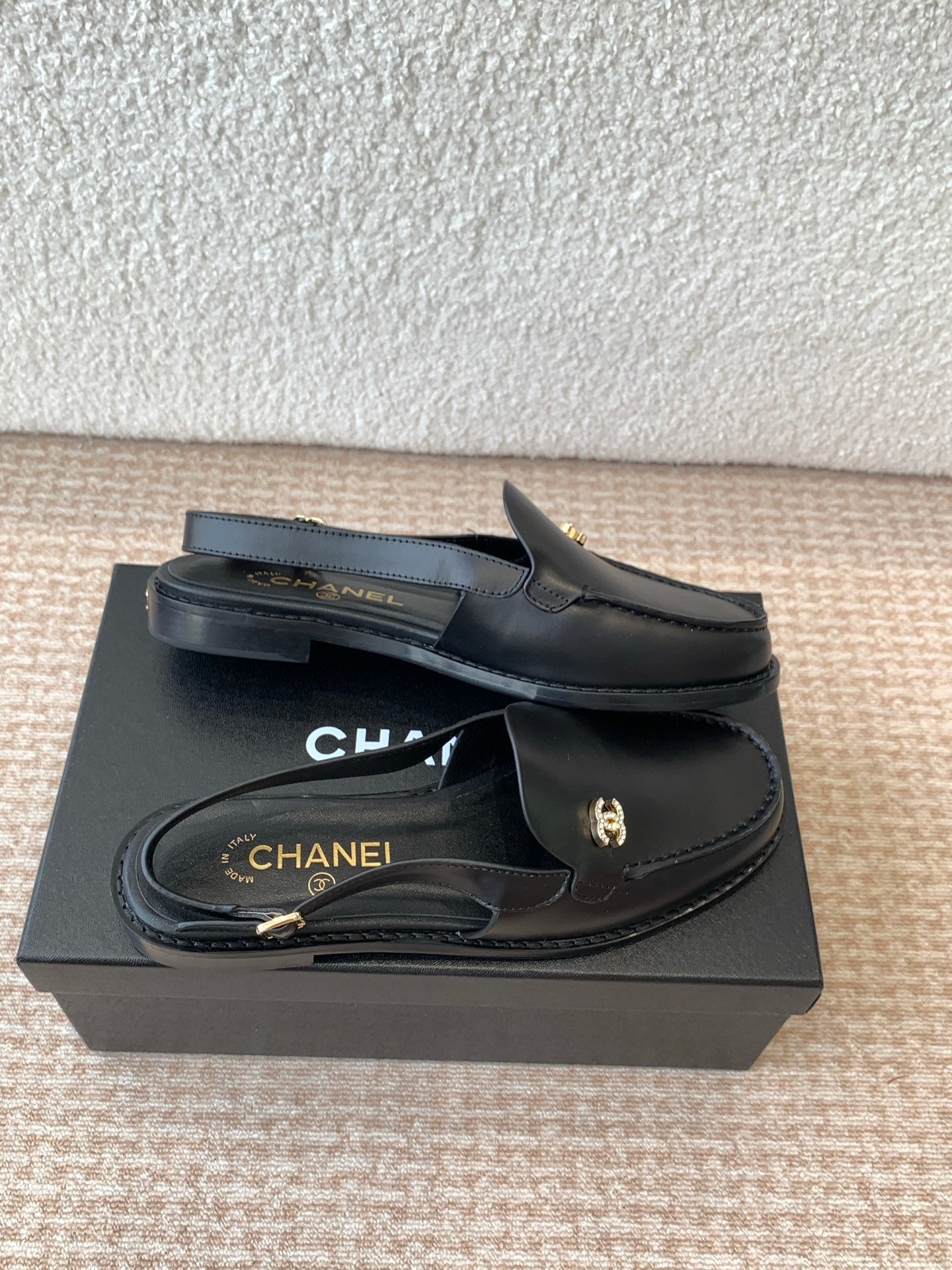 CC 25S Slingback Loafer Calfskin