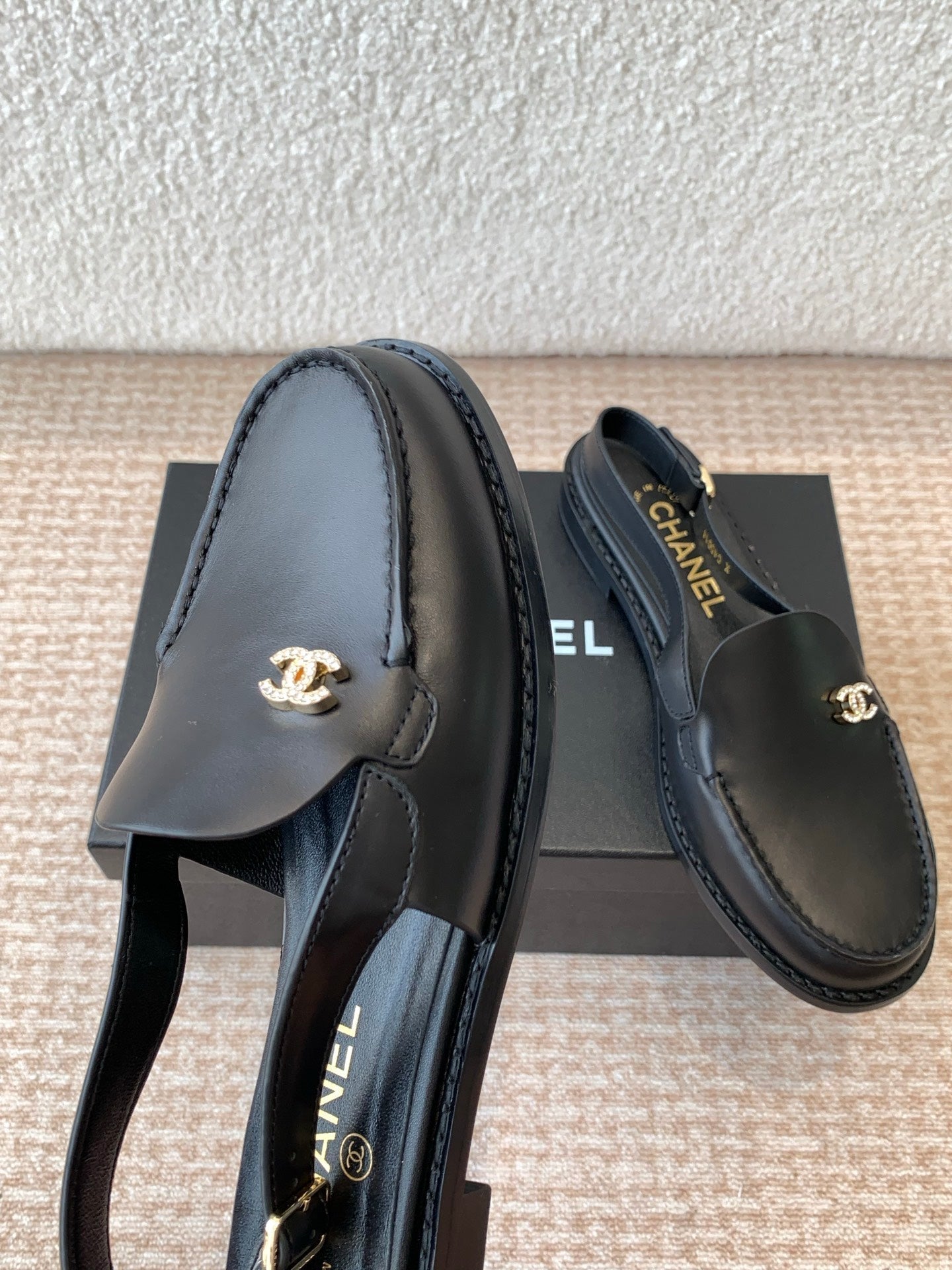 CC 25S Slingback Loafer Calfskin