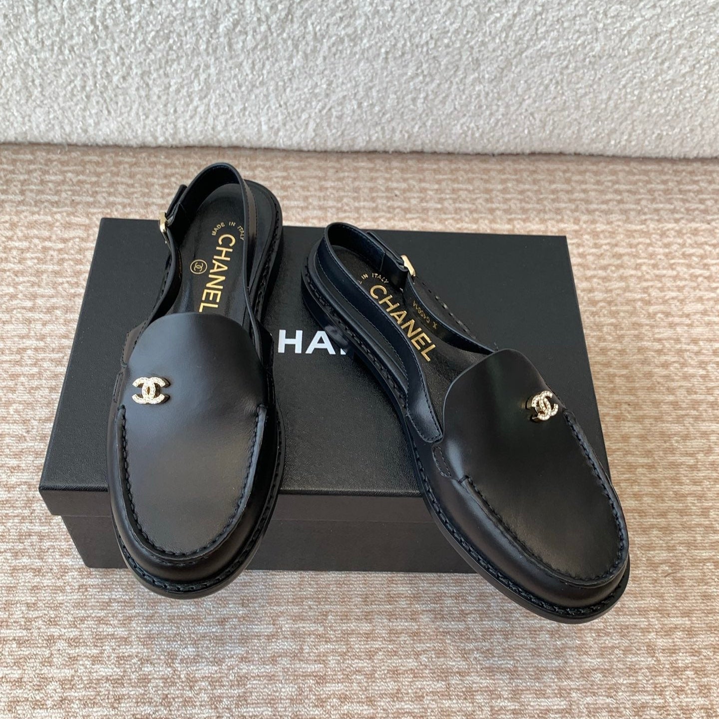 CC 25S Slingback Loafer Calfskin