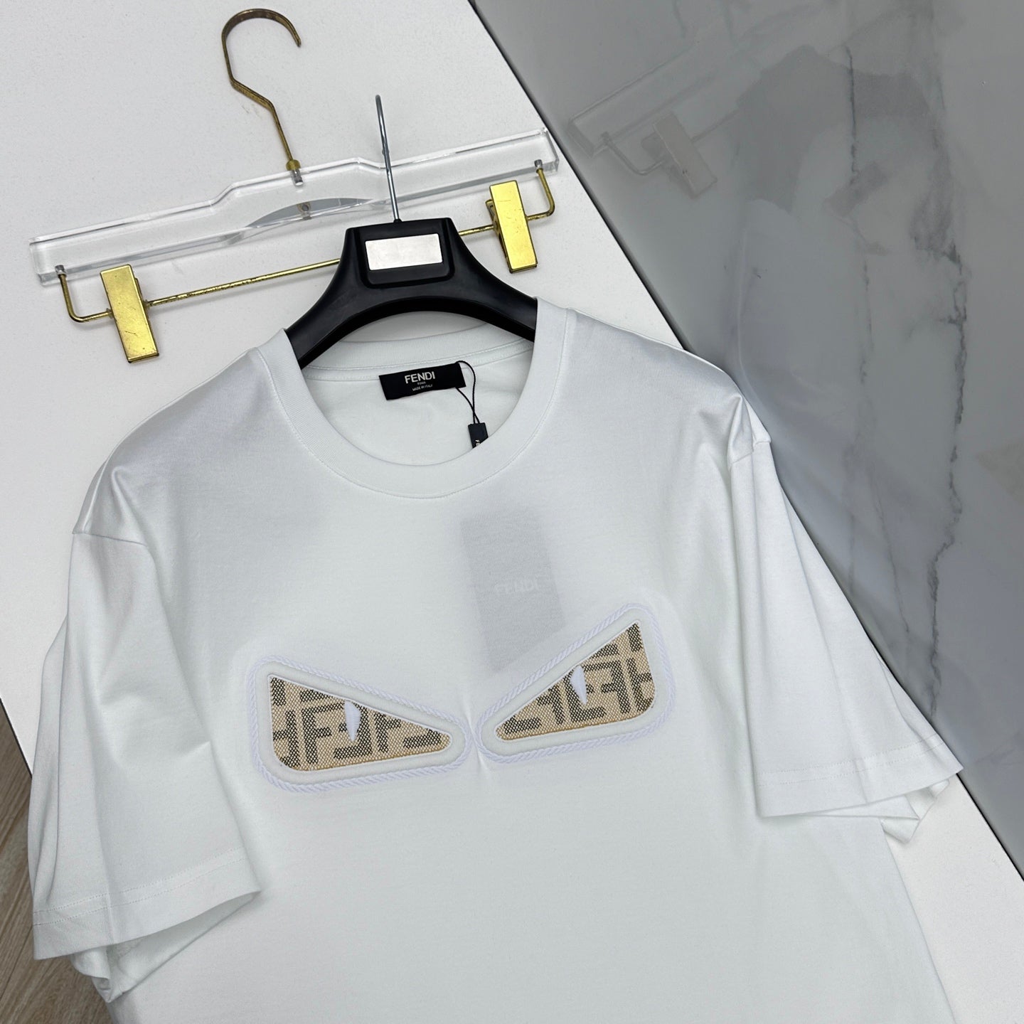 Fendi 2026 Short-Sleeve T-Shirt Cotton 738920