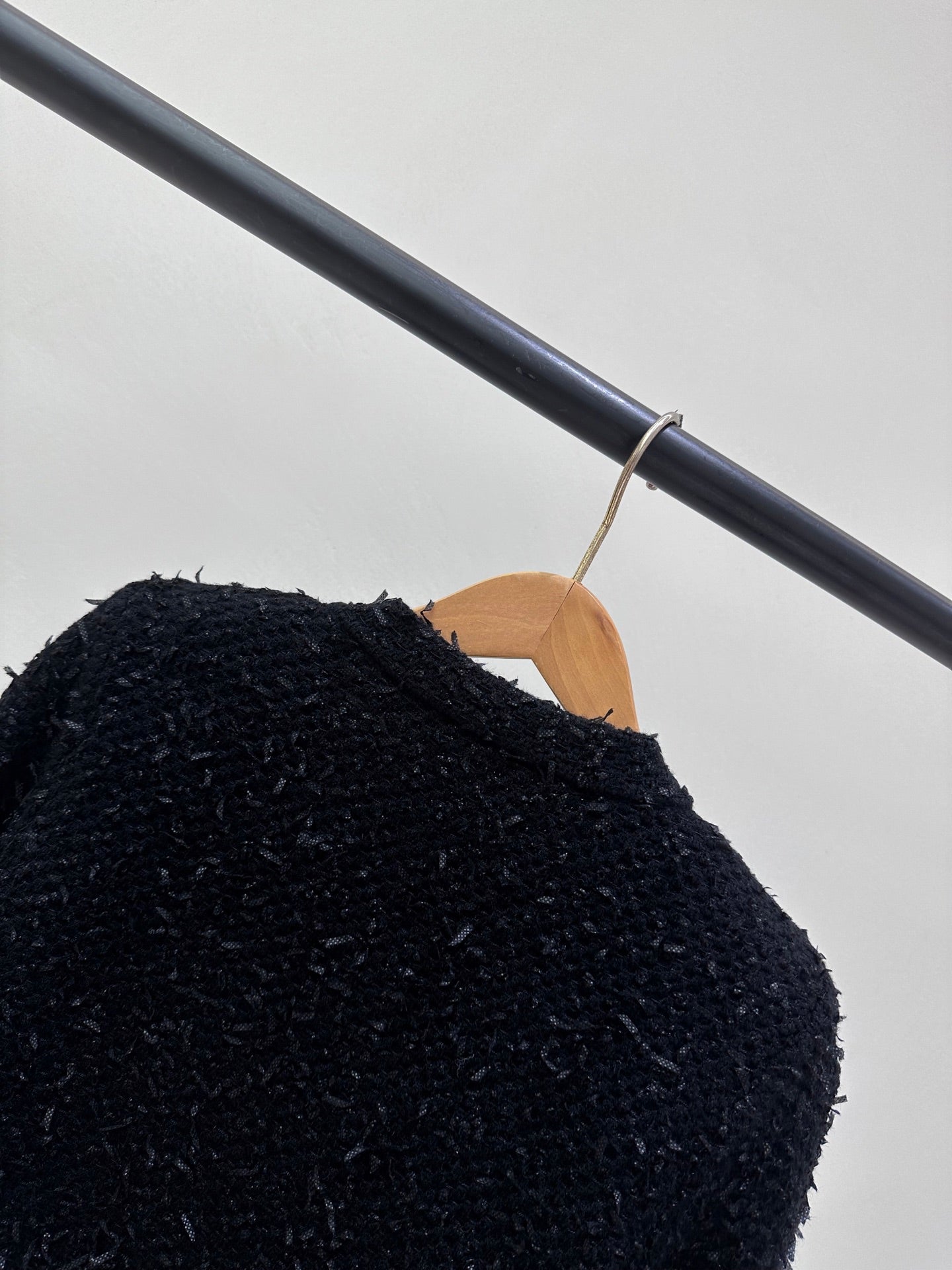 CC 25 knitted Cardigan Black Tweed 59490520