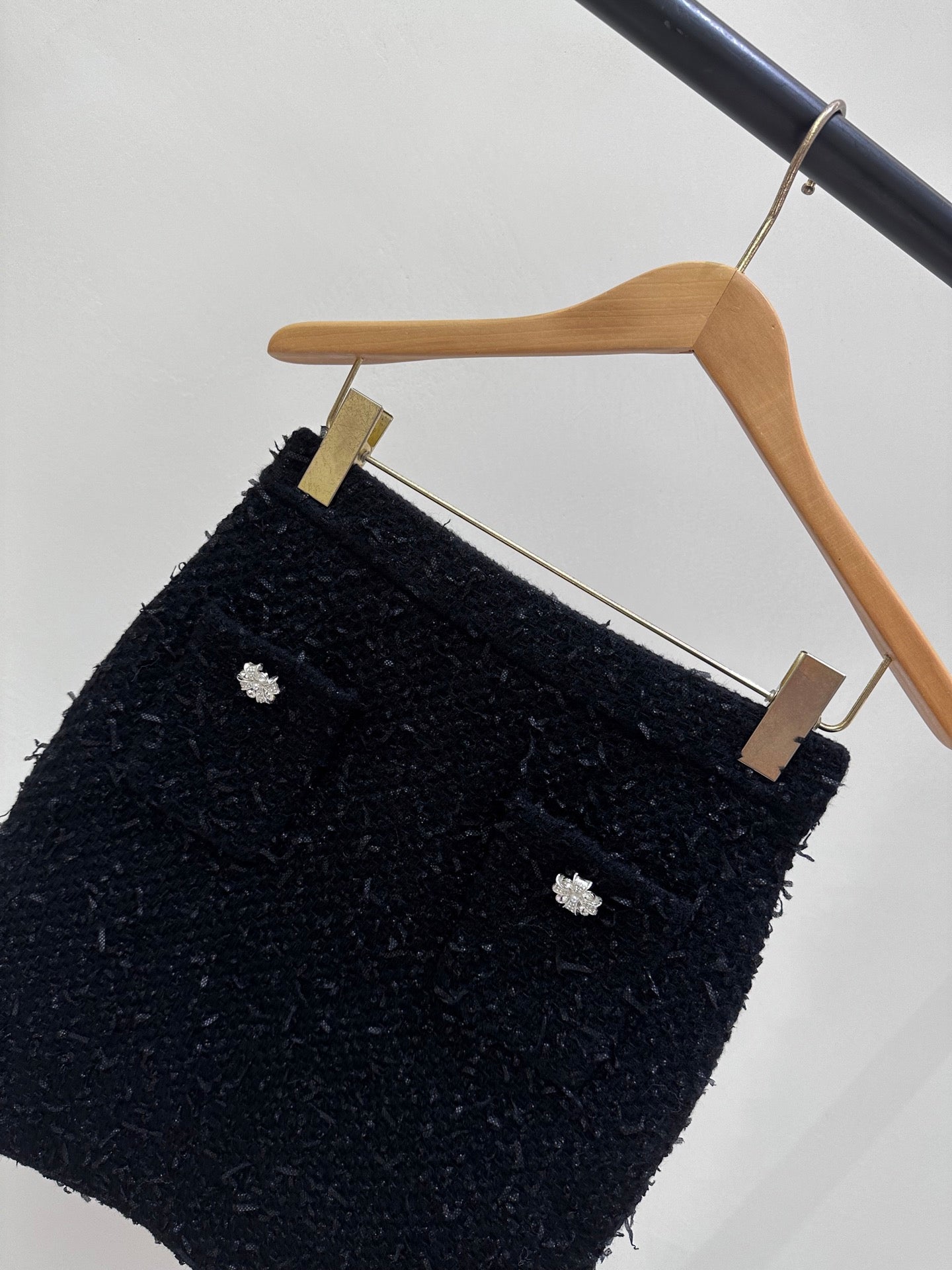CC 25 knitted Cardigan Black Tweed 59490520