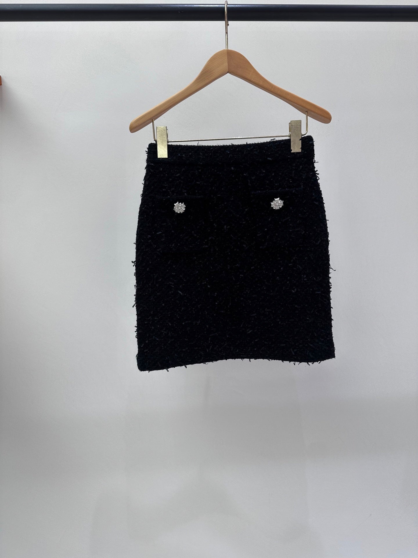 CC 25 knitted Cardigan Black Tweed 59490520