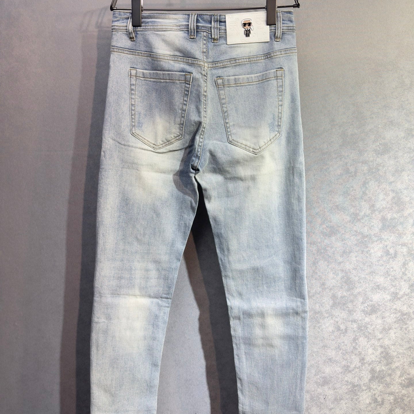 Fendi 2026 Men's Jeans Light Blue Denim 737200