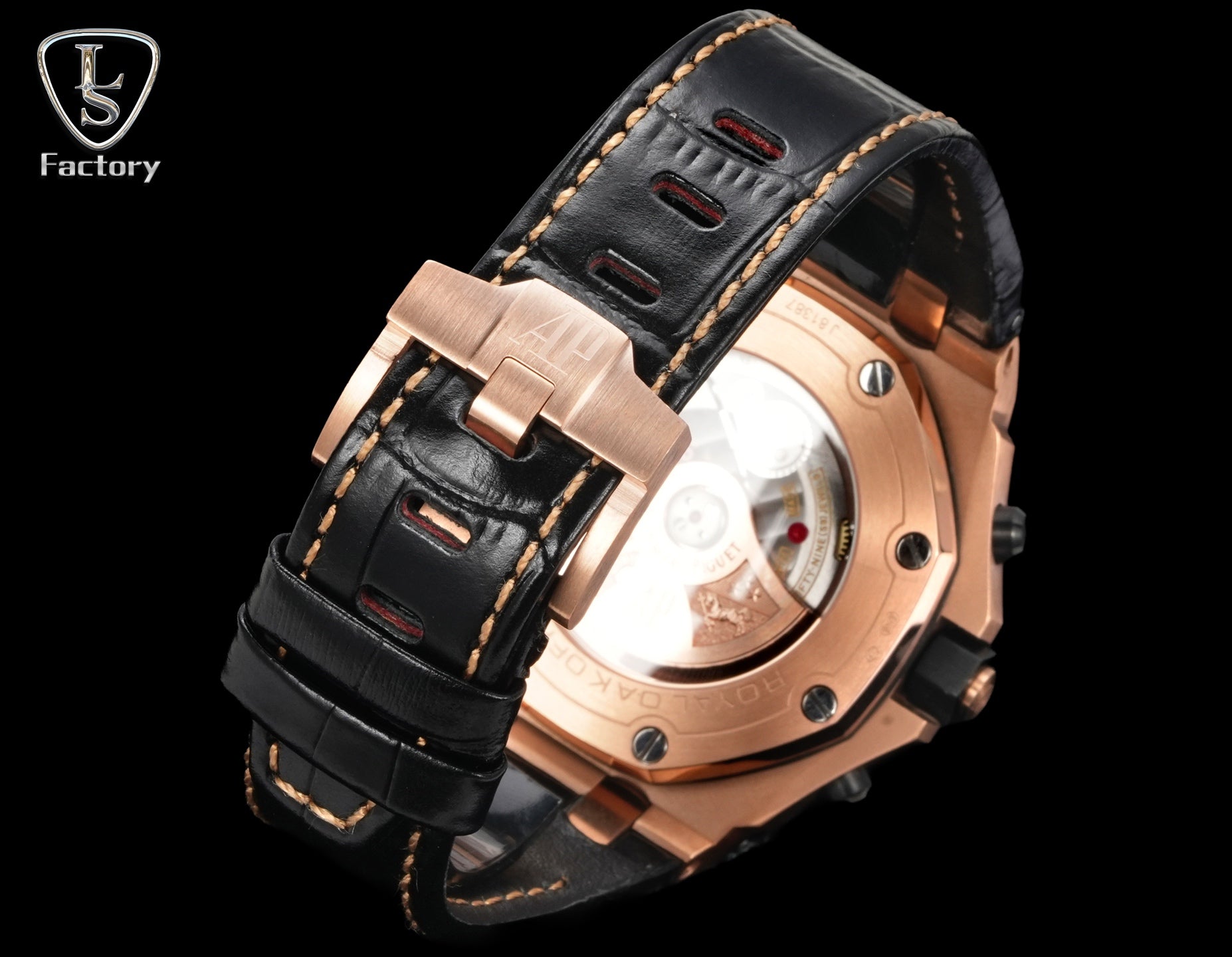 Audemars Piguet Royal Oak Offshore Chronograph 42mm Rose Gold Black Dial