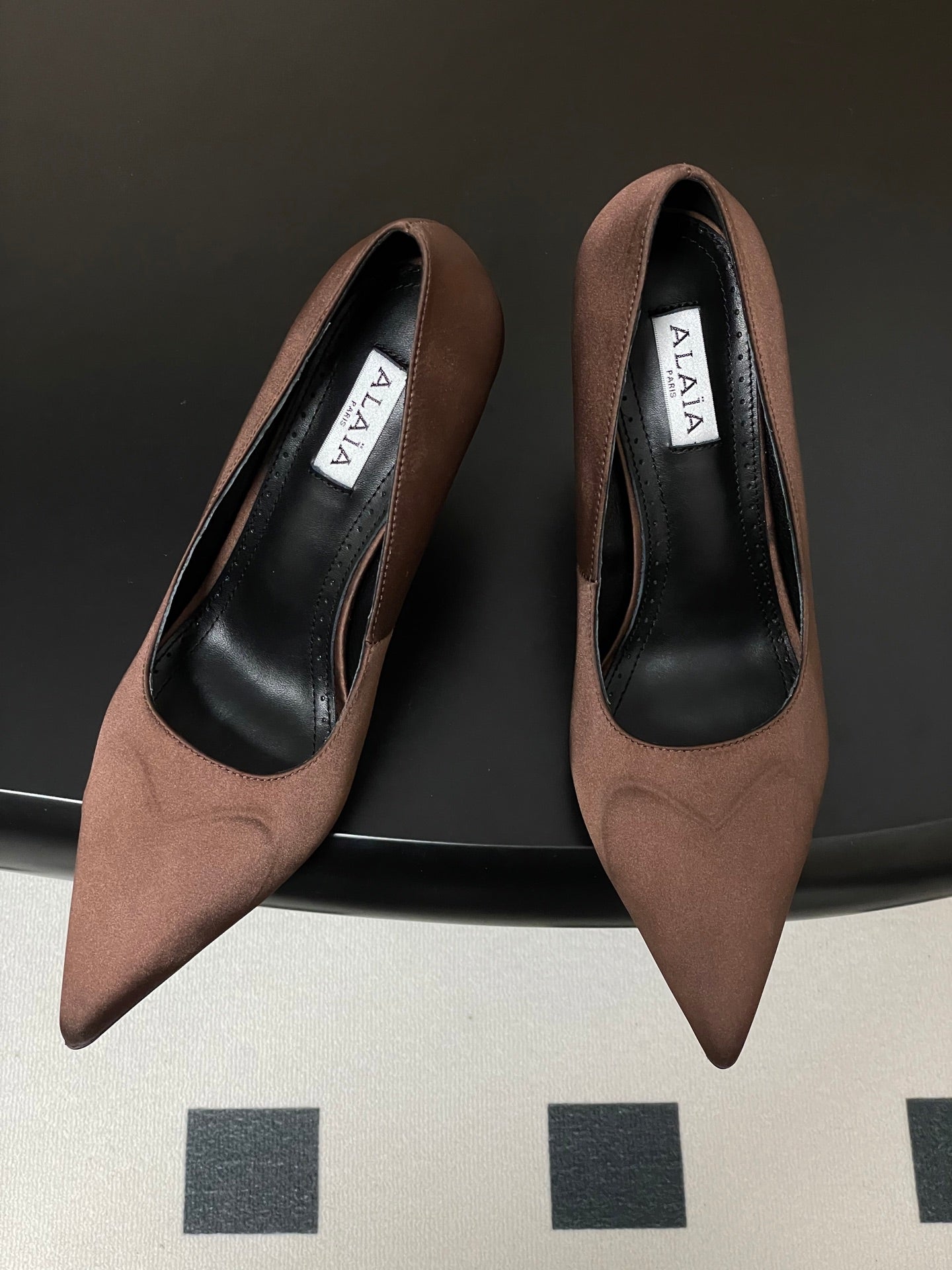 Alaia 2026 Pumps 90mm Silk Satin 777405