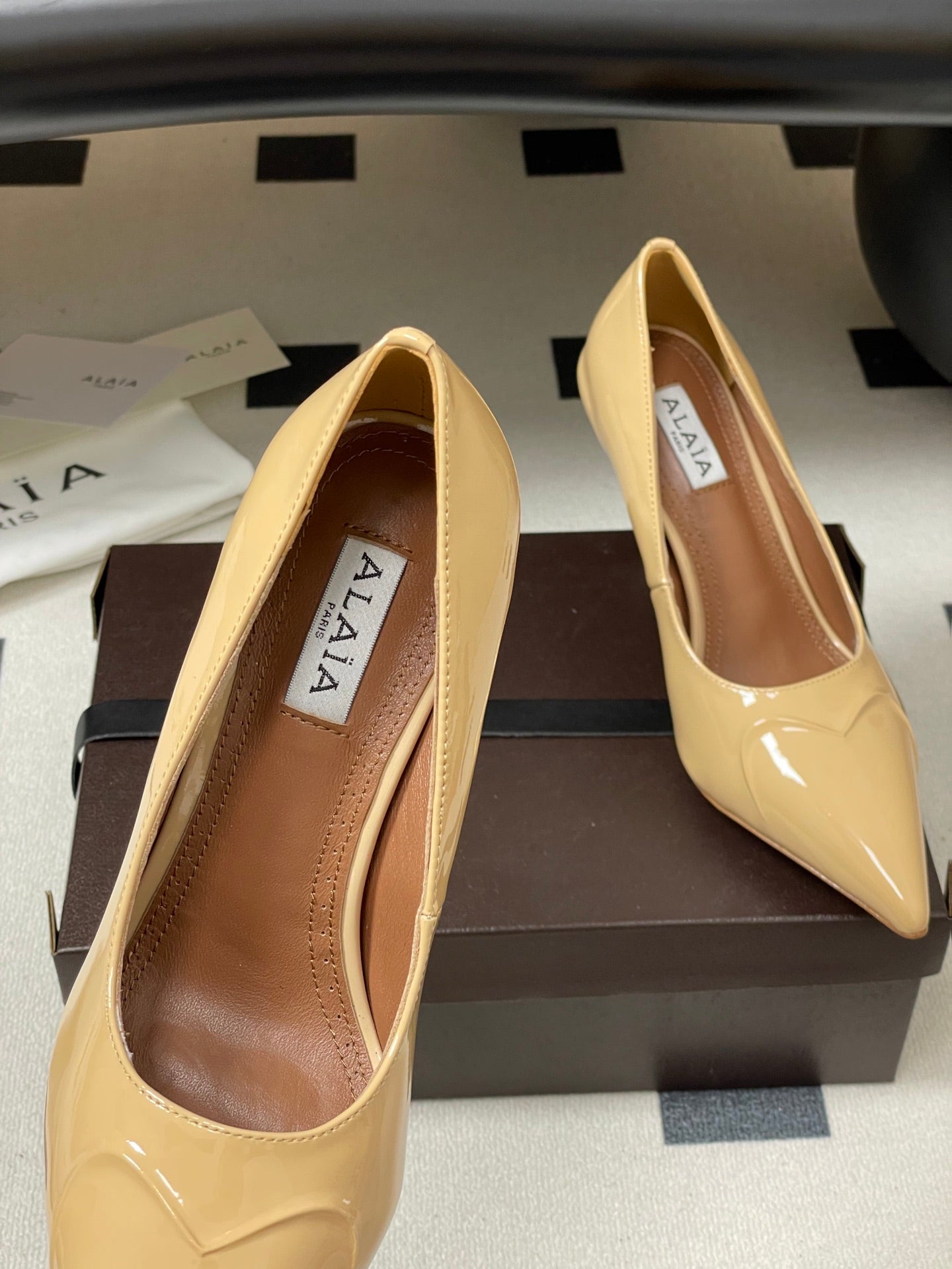 Alaia 2026 Pumps 90mm Patent Leather 777409