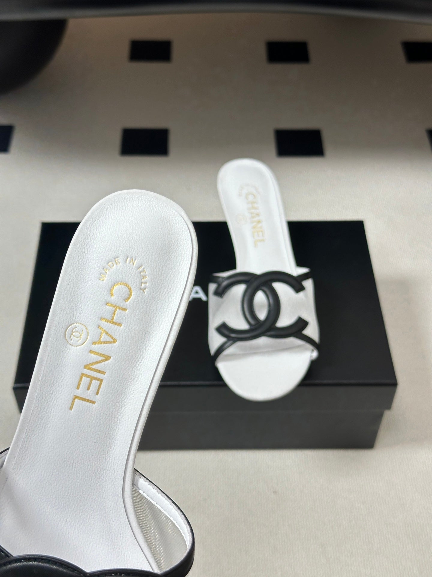 Chanel 2026 Sandals Mesh Sheepskin 834684