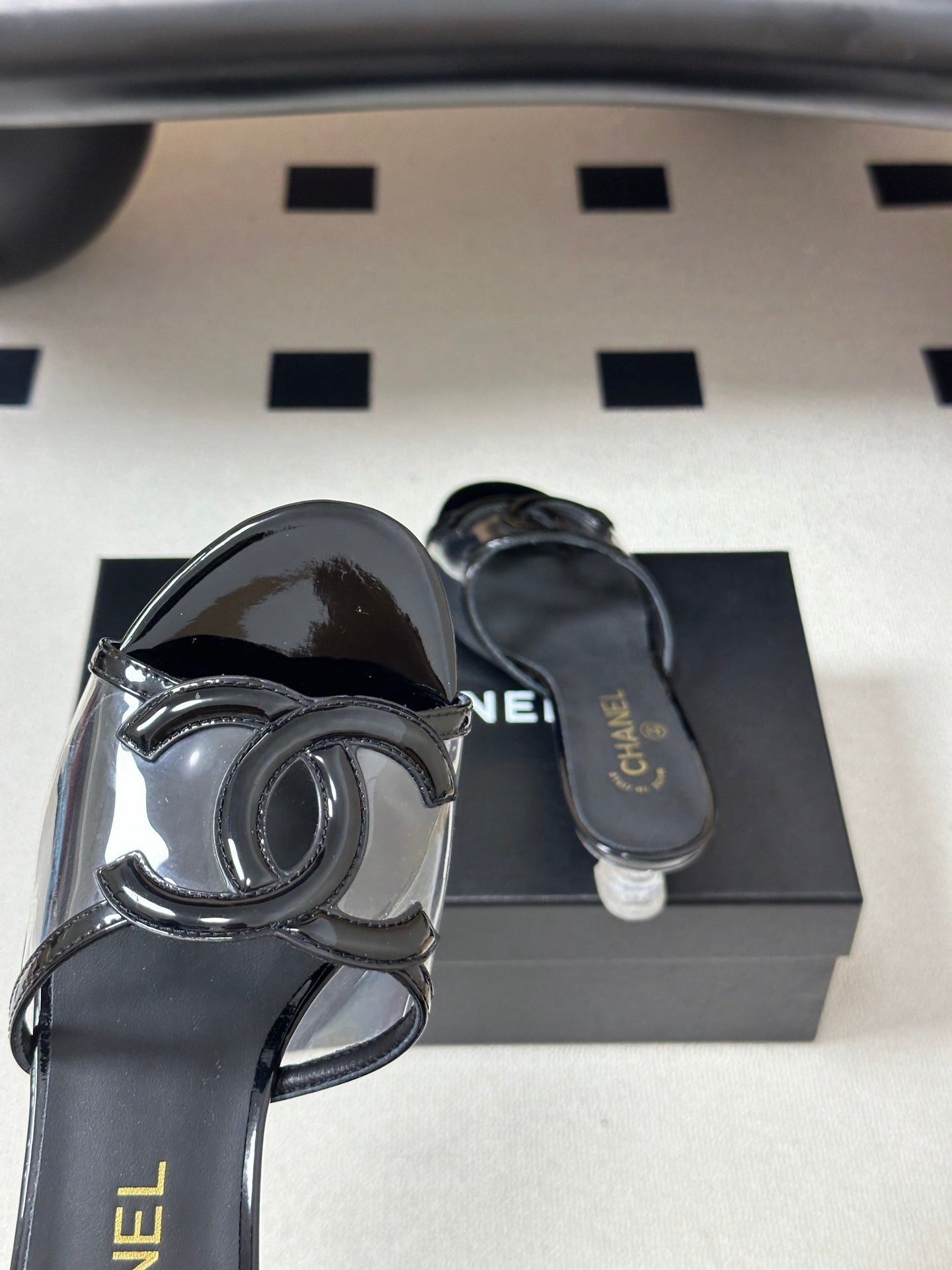 Chanel 2026 Sandals Plastic Sheepskin 834685
