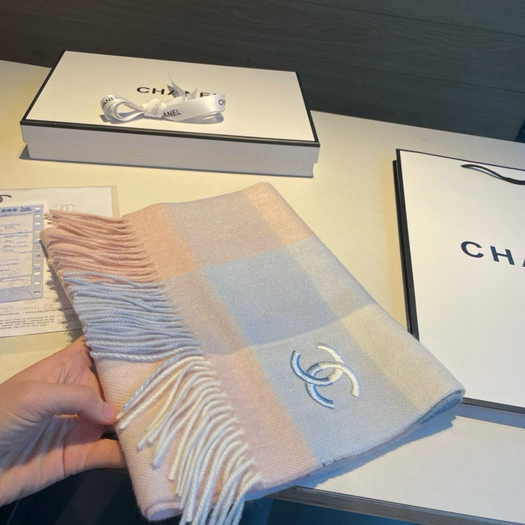 CC Scarf 180 CM In Colorful Cashmere 396317