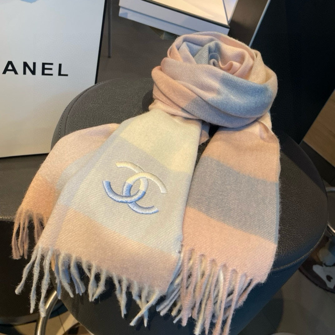 CC Scarf 180 CM In Colorful Cashmere 396317
