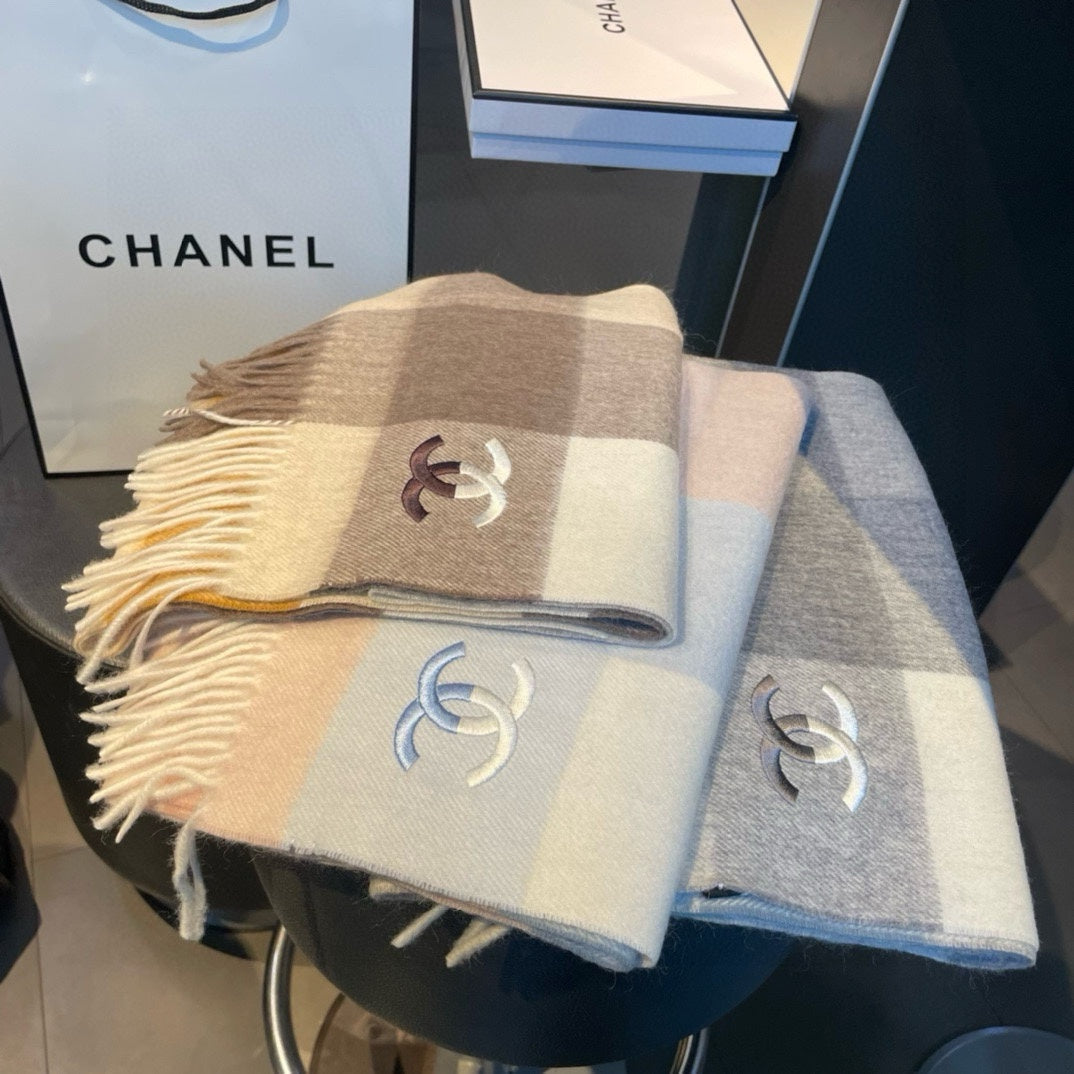 CC Scarf 180 CM In Colorful Cashmere 396317