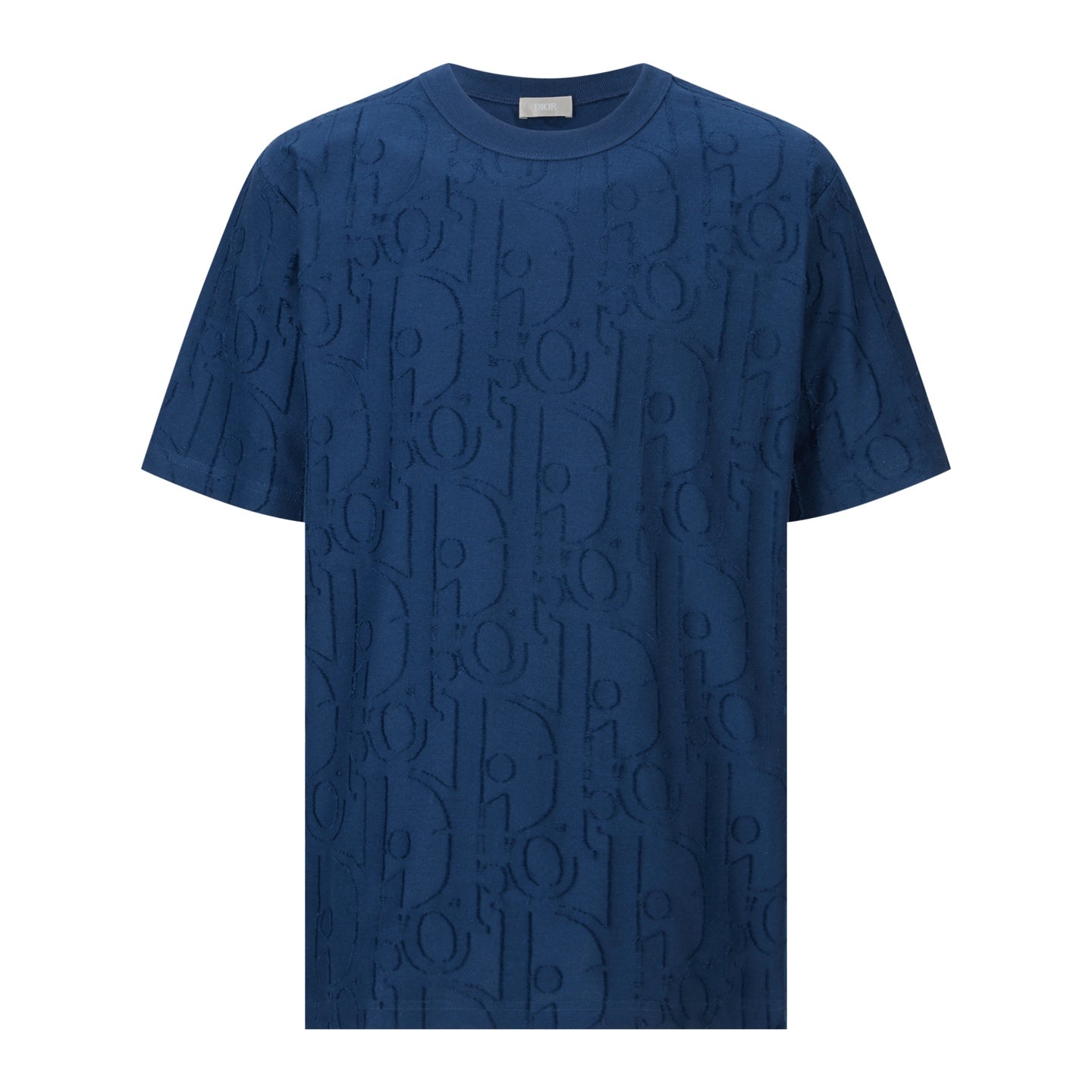 CD 25 Short-sleeved T-shirt Blue Cotton