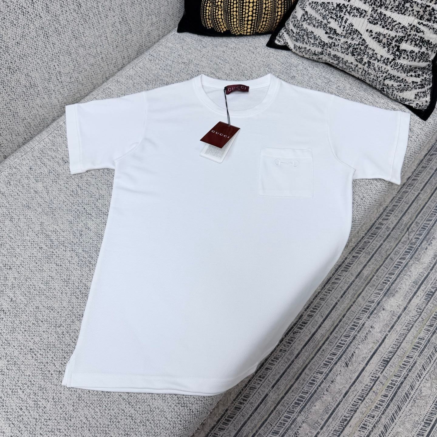 GC 2026 Men's Horsebit Short-Sleeve T-Shirt Cotton 642301