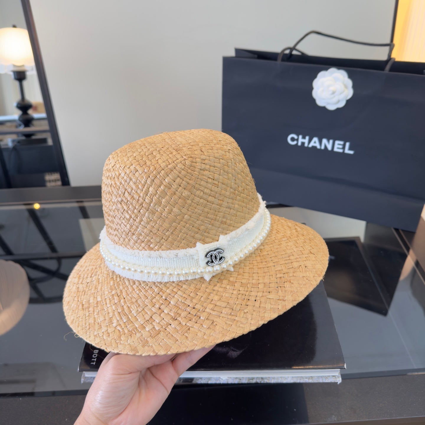 Chanel Straw Hat 360798