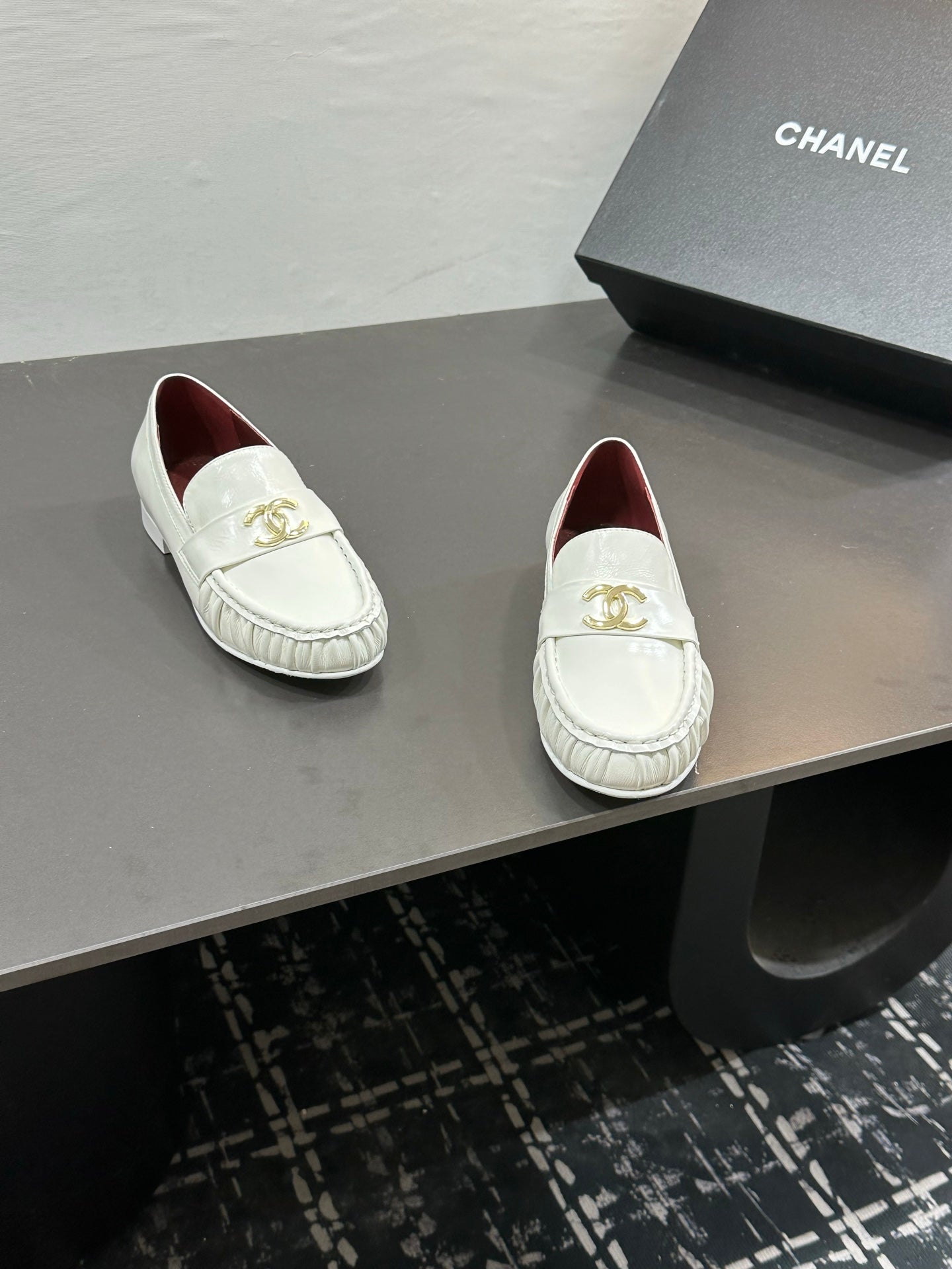 Chanel 2026 New Loafers Patent Leather Sheepskin 832500