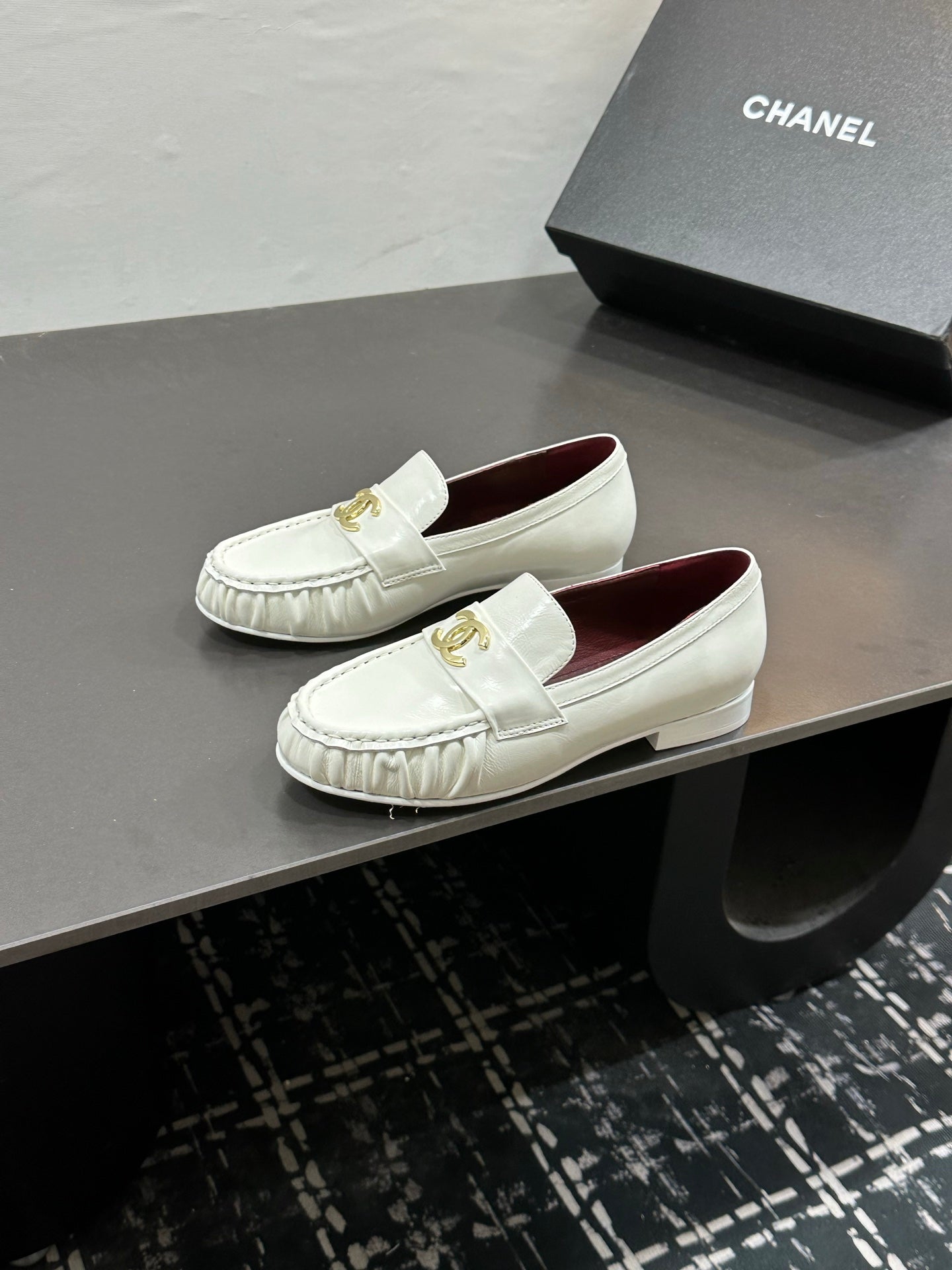 Chanel 2026 New Loafers Patent Leather Sheepskin 832500