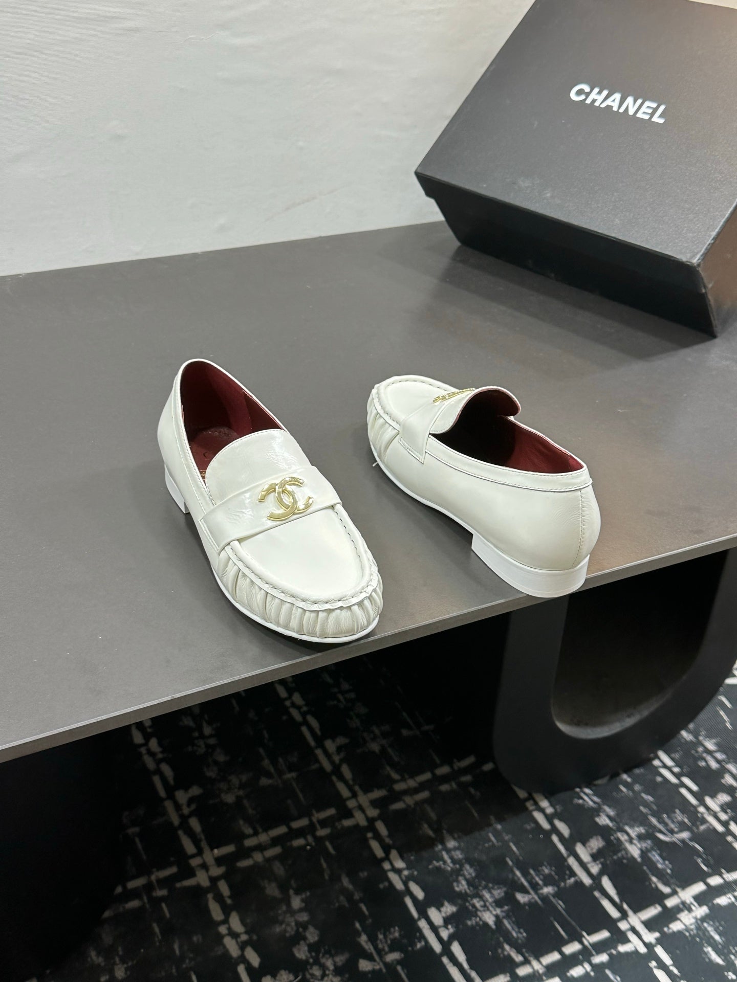 Chanel 2026 New Loafers Patent Leather Sheepskin 832500