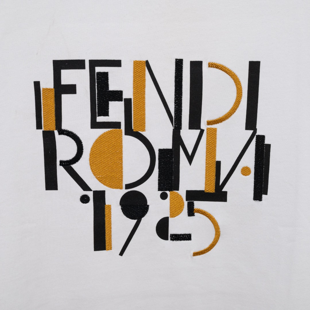 Fendi 2026 Men's Short Sleeved Shirt Cotton 828817