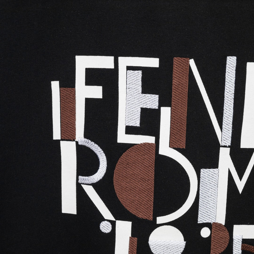 Fendi 2026 Men's Short Sleeved Shirt Cotton 828817