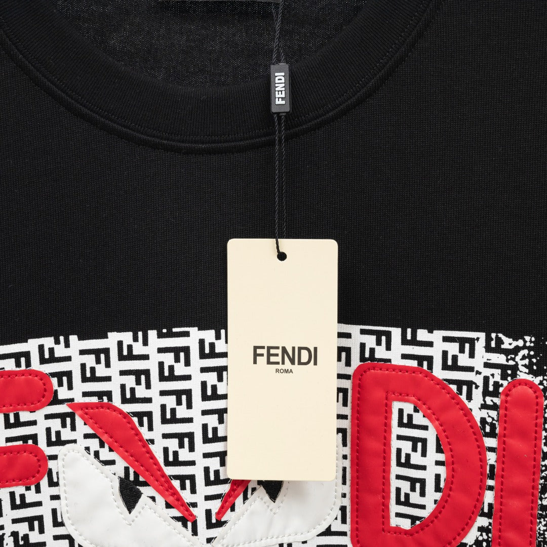 Fendi 2026 Men's Short Sleeved Shirt Cotton 828857