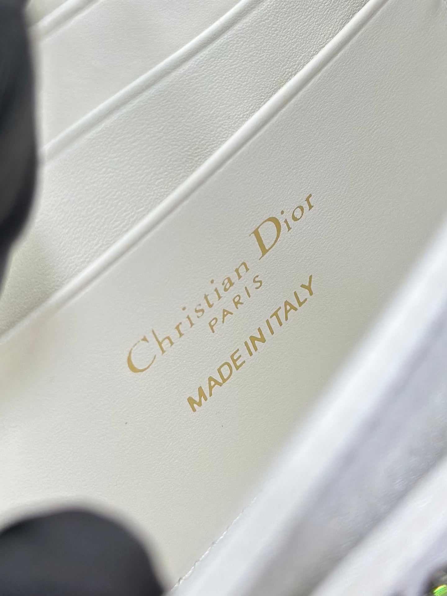 Dior 2026 Beaded My Dior Bag 21cm Leather
