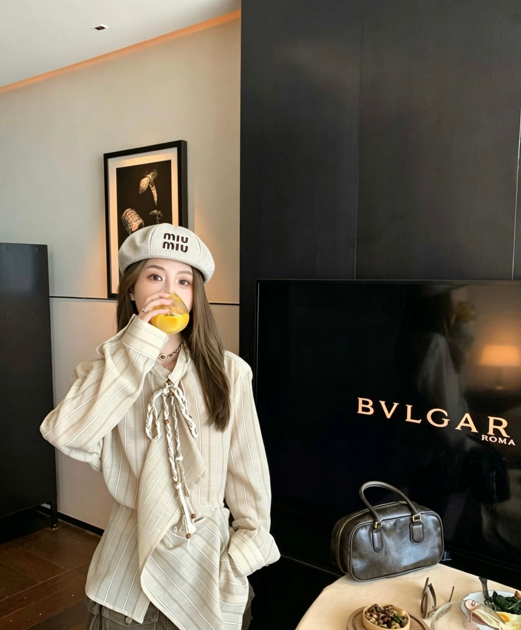 Miumiu Beret Cotton 212924