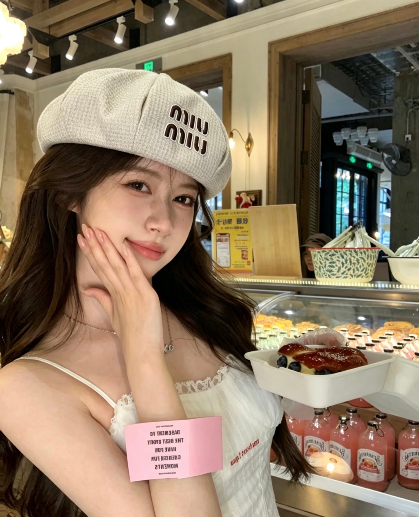Miumiu Beret Cotton 212924