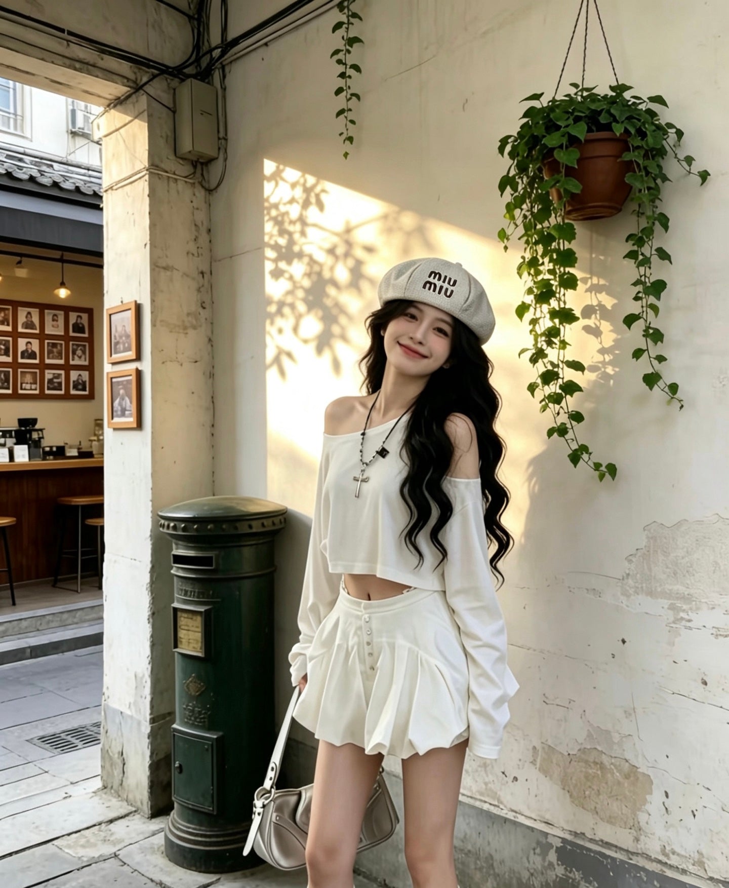 Miumiu Beret Cotton 212924