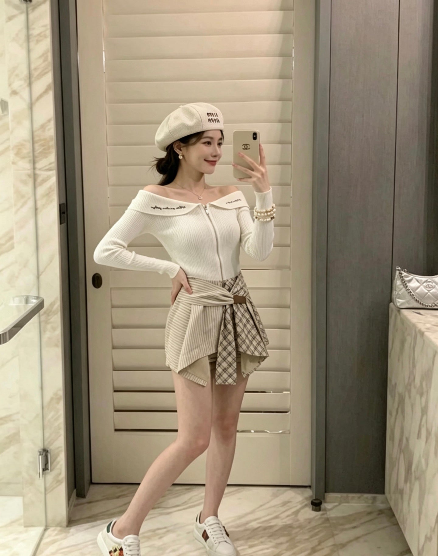 Miumiu Beret Cotton 212924