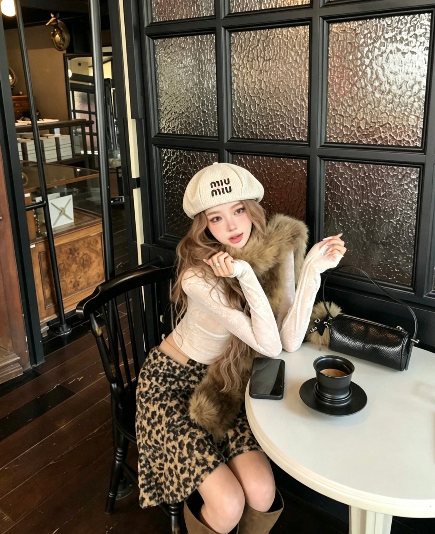 Miumiu Beret Cotton 212924