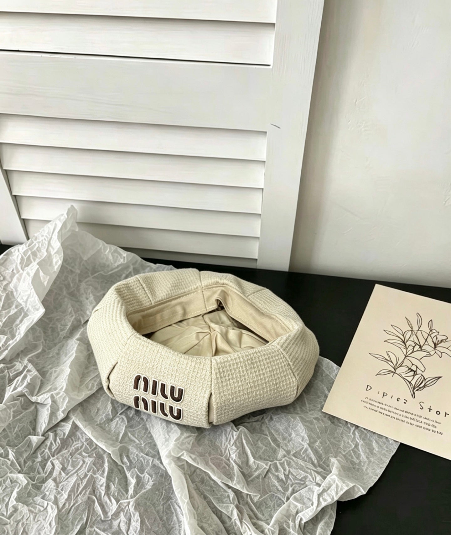 Miumiu Beret Cotton 212924