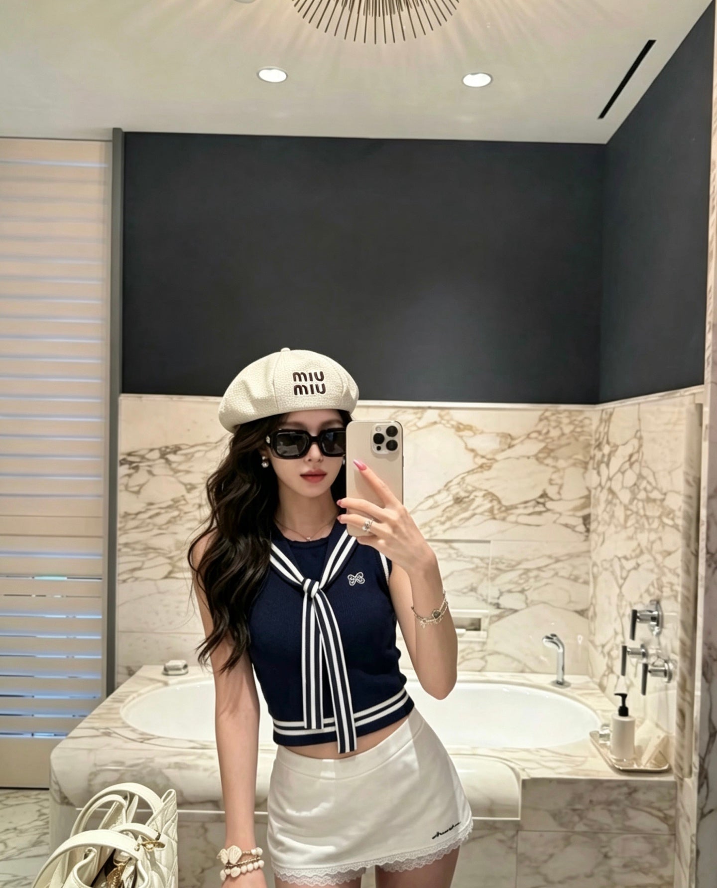 Miumiu Beret Cotton 212924