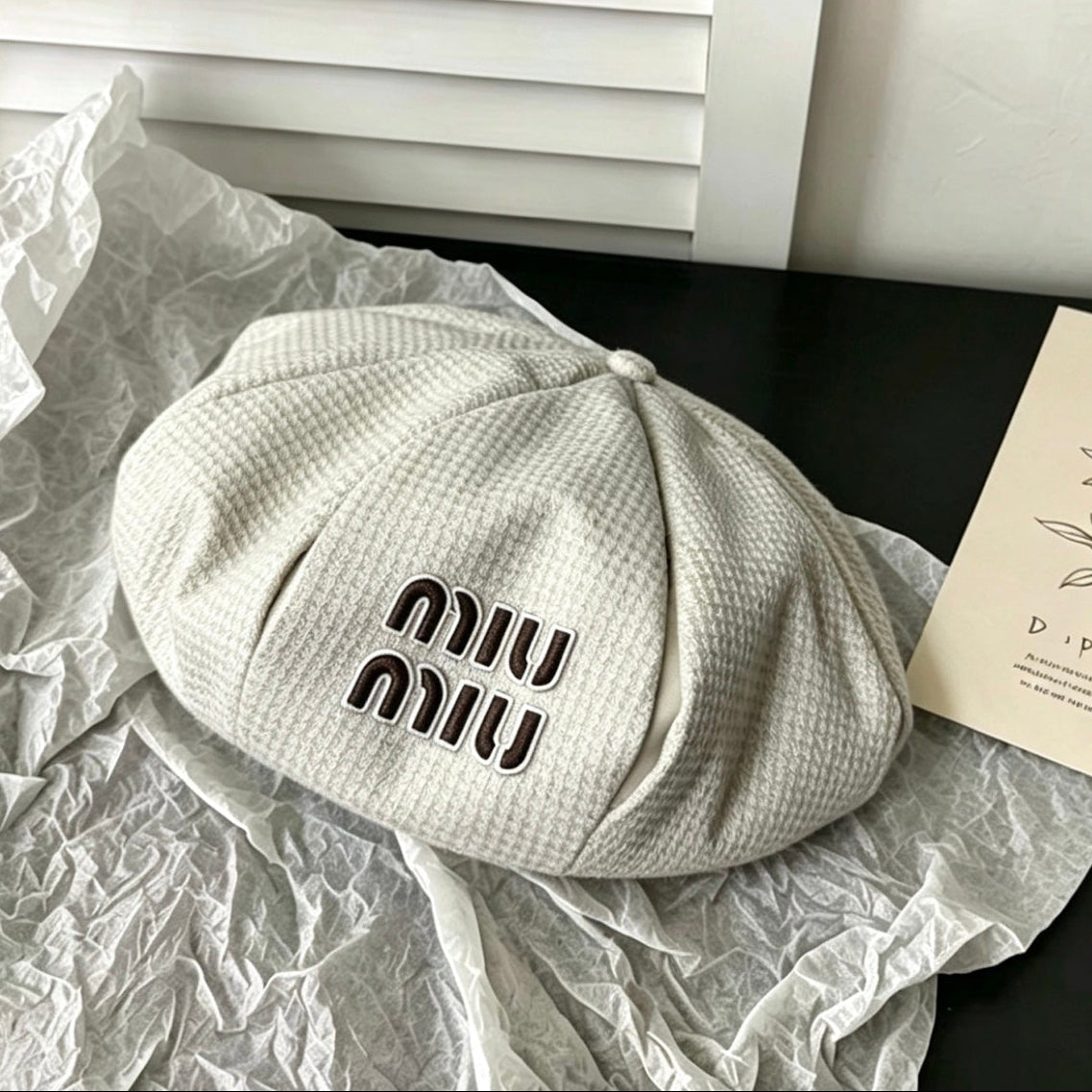 Miumiu Beret Cotton 212924